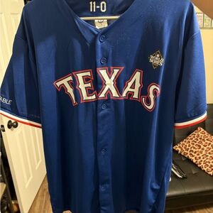 Texas Rangers World Series Josh Jung Giveaway Jersey!